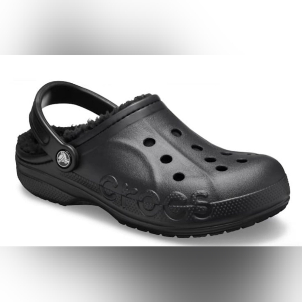 Brand new lined crocs